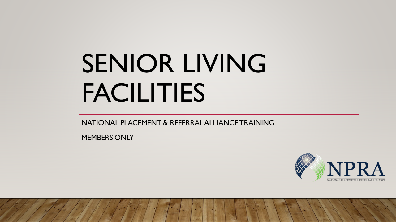 Senior Living Facilities